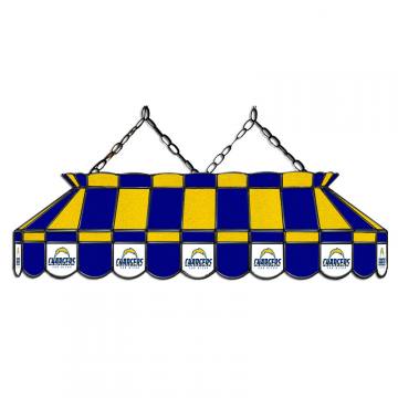 Los Angeles Chargers 40 Inch Glass Billiard Light